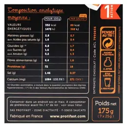 Protifast Entremet Hyperprotéiné Chocolat 7 Sachets