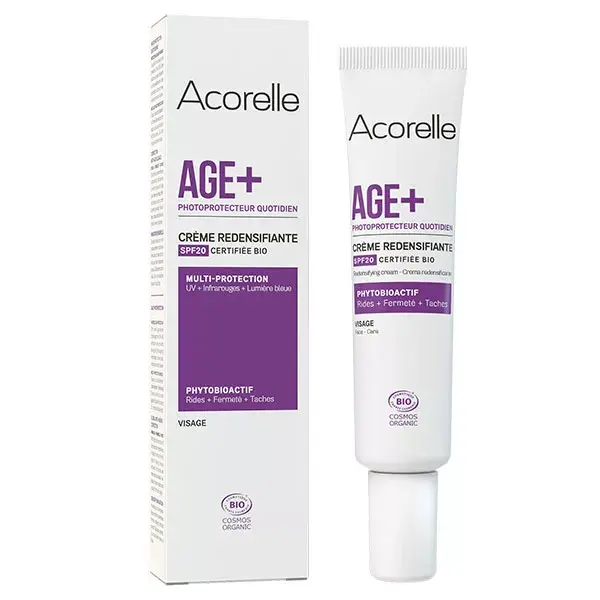 Acorelle Age+ Redensifying Face Cream SPF20 Organic 40ml