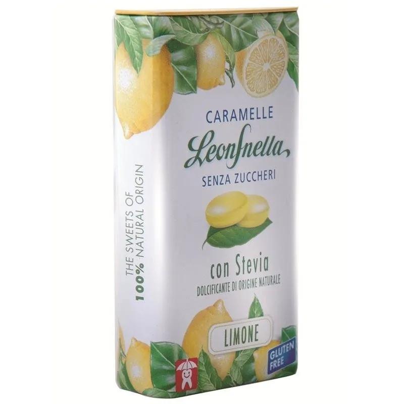 Pastiglie Leone Caramelle Stevia Limone 30 g