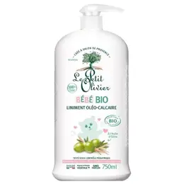 Le Petit Olivier - Liniment Oléo-Calcaire - Bébé Bio - Dès La Naissance 750ml