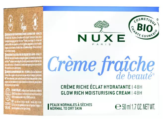 Nuxe Crème Fraîche de Beauté Crème Riche Éclat 50 ml