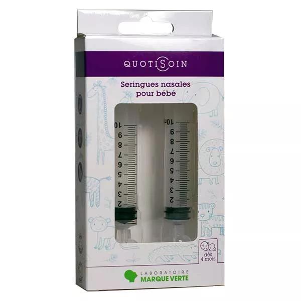 Quotisoin Seringues nasales pour bébé - Boite de 2