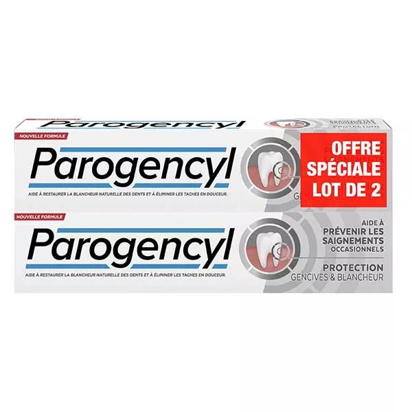 Parogencyl Pasta de Dientes Blanqueadora Prevención de Encías Pack de 2 x 75ml