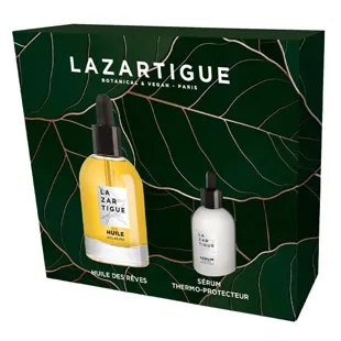 Lazartigue Dream Oil Gift Set 50 ml + siero termoprotettore 10 ml per tutti i tipi di capelli