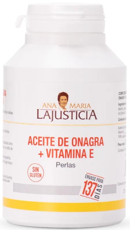 Ana María Lajusticia Evening Primrose Oil + Vitamin E 275 Pearls