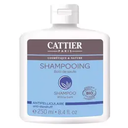 Cattier Shampoing Bois de Saule Antipelliculaire Bio 250ml