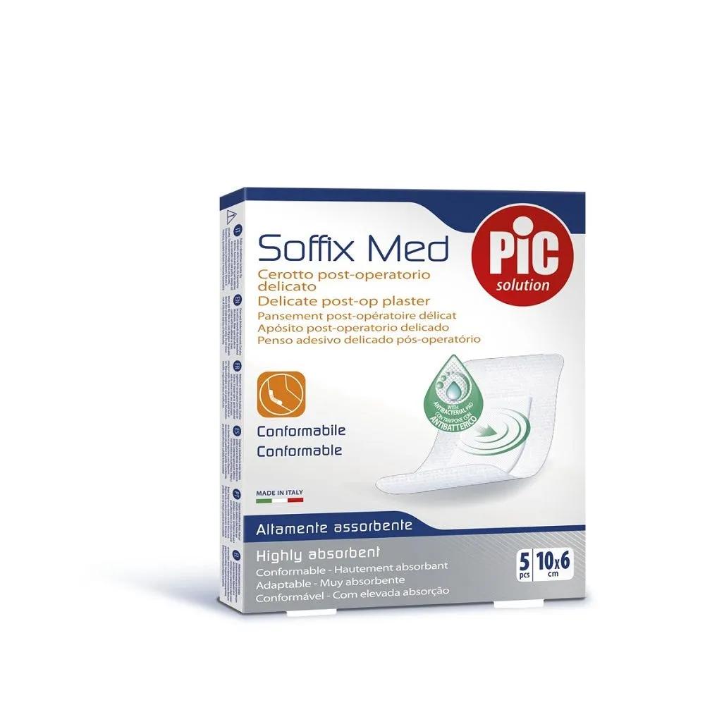 Pic Soffix Med Cerotto Post Operatorio Delicato 10x6 cm 5 Pezzi