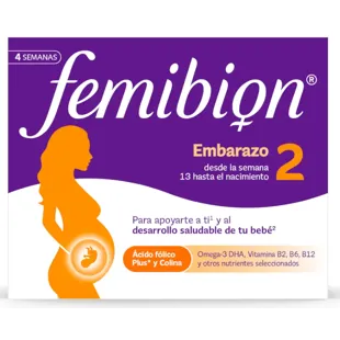 Femibion 2 Schwangerschaftswochen 13-40 28 Tabletten + 28 Kapseln