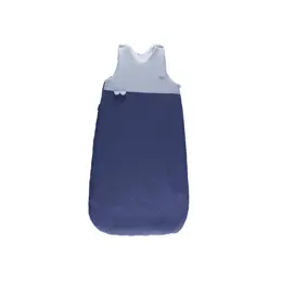 Candide Douillette Réglable Chaude Jersey Matelassé Lange 80-100cm Bleu