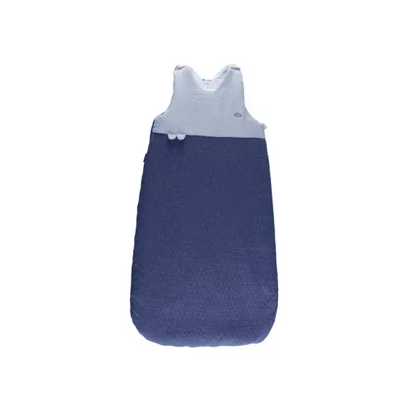 Candide Saco de Dormir Ajustable Jersey Cálido 80-100cm Azul