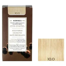 Korres Capillaire Coloration Permanente Blond Platine 10.0