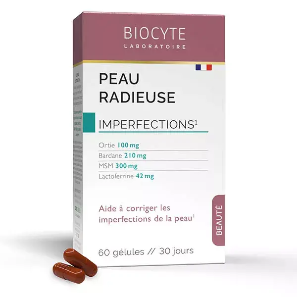 Biocyte Peau Radieuse 60 gélules