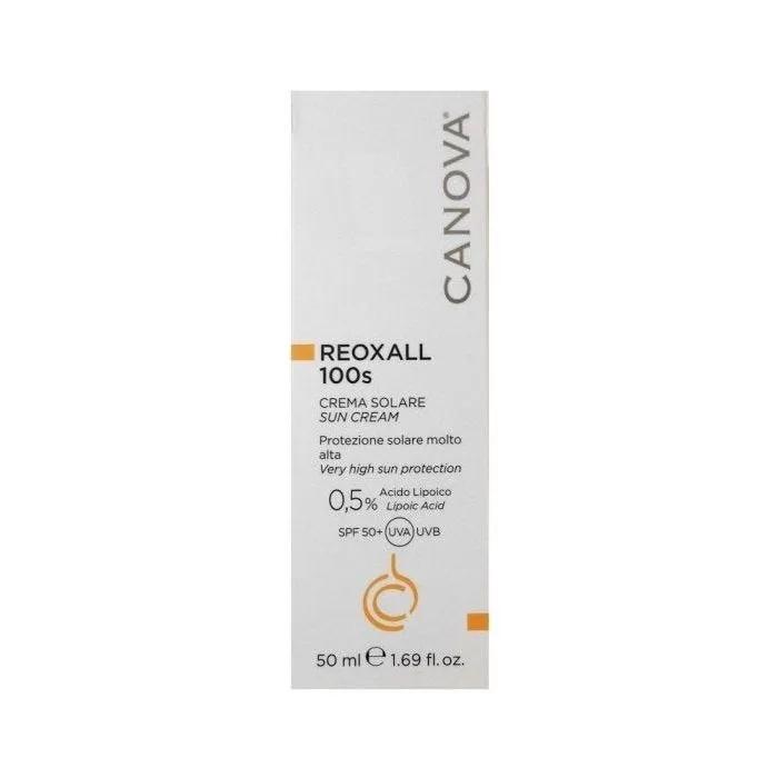 Canova Reoxall 100S Crema Protezione Solare Molto Alta 50 ml