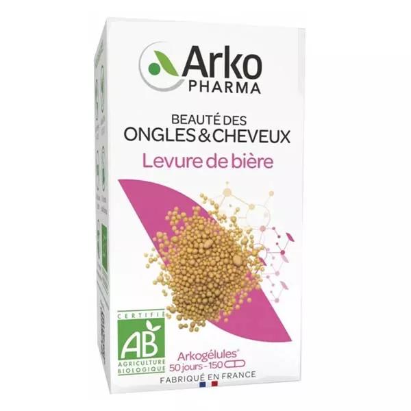 Arkopharma Arkogélules Levadura de Cerveza Belleza Uñas Cabello Bio 150 comprimidos