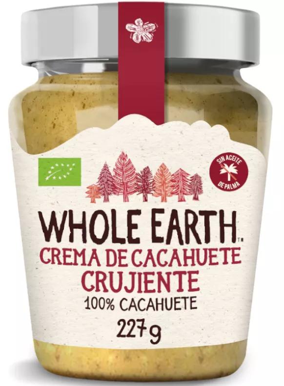 Crème croquante aux cacahuètes bio Whole Earth 227 gr