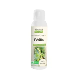 Olio vegetale biologico di perilla Propos' Nature per aromaterapia e fitoterapia, 100 ml