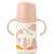 Suavinex Gobelet d'Apprentissage avec Bec et Anses en Silicone Rose +6m 270 ml