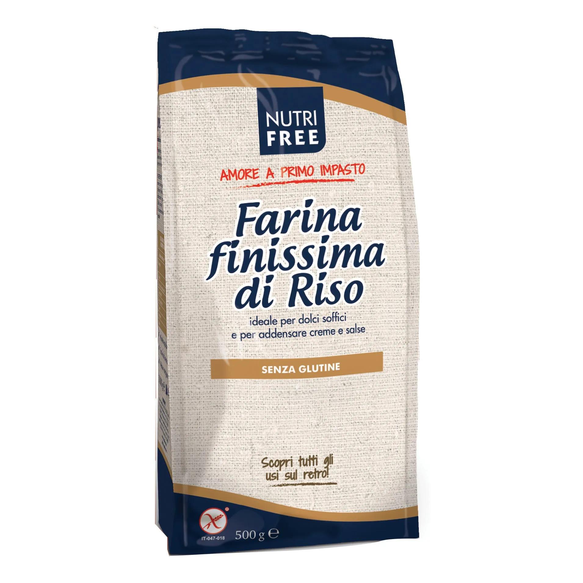 Nutri Free Farina Di Riso Finissima Senza Glutine 500 g