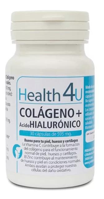 Pridaho H4U Colagénio e Ácido Hialurónico 30 Cápsulas