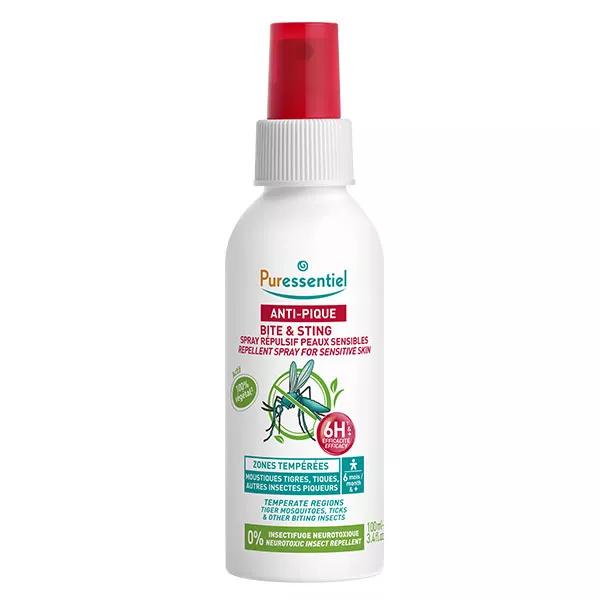 Puressentiel Spray Répulsif Peaux Sensible Anti Pique 100ml