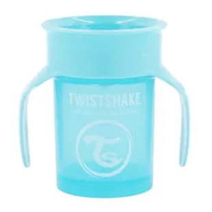 Tasse d&#39;apprentissage Twistshake 360º Bleu +6m