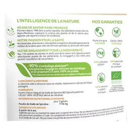 Arkopharma Arkogélules Spiruline Bio 270 gélules