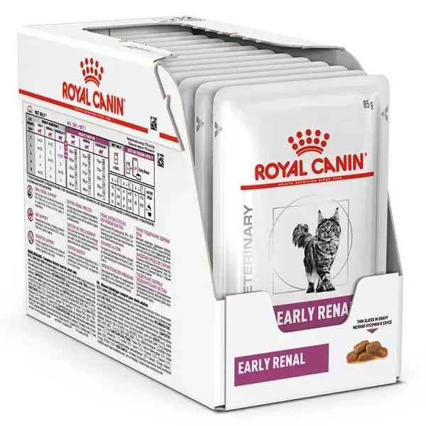 Royal Canin Veterinary Chat Early Renal Aliment Humide 12 sachets