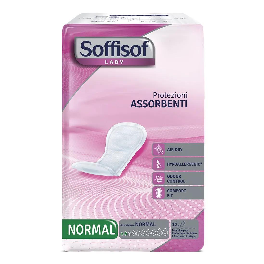 Soffisof Lady Normal Assorbenti Per Piccole Perdite 12 Pezzi