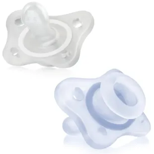 Chicco Chupeta Physioforma MiniSoft Azul 0-2m 2 unidades