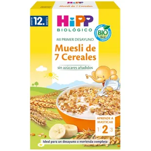 HiPP Organic My First Breakfast Muesli with 7 Cereals +12m 200 gr