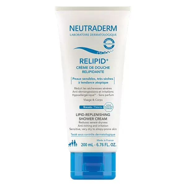 Neutraderm Relipid+ Crema Da Doccia Relipidante 200ml