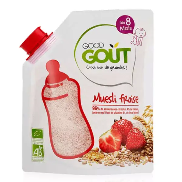 Good Goût Strawberry Muesli 8 Months+ 200g