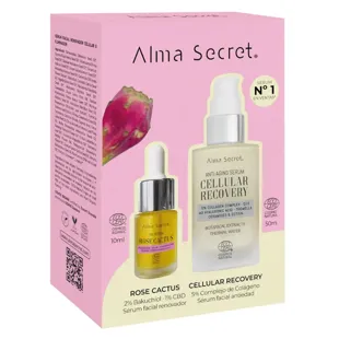 Alma Secret Cellular Recovery Serum 50 ml + Rose Cactus Mini Oil Serum 10 ml