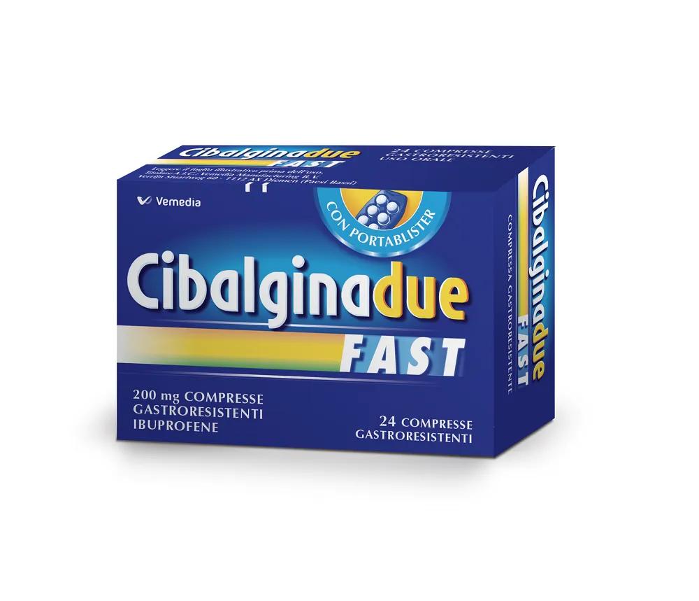 Cibalgina Due Fast A Base Di Ibuprofene 200 Mg 24 Compresse