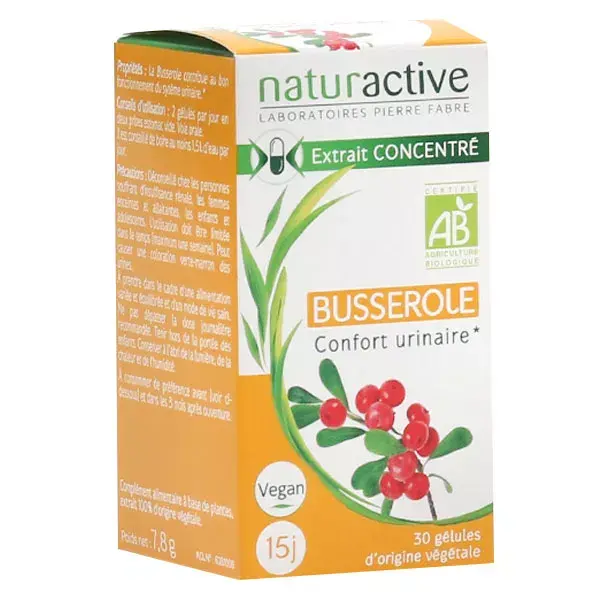 Naturactive Busserole Bio 30 gélules végétales