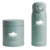 Olmitos Set Thermos Liquid 480 ml and Solid 550 ml Green Paper Boat