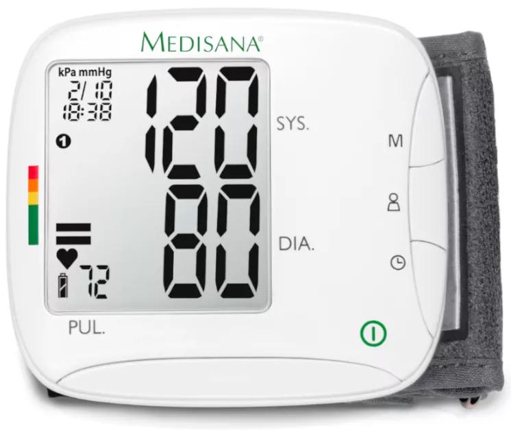 Medisana Monitor de Pressão Arterial de Pulso Extra Plano BW 333