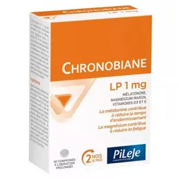 Pileje Chronobiane LP 1mg Mélatonine 60 comprimés