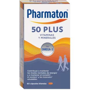 Pharmaton 50 Plus 60 Gélules
