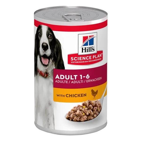 Hill's Science Plan Bocconcini Pollo Per Cani Adulti Lattina 370G