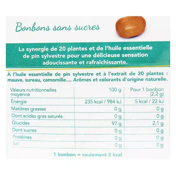 Solens Bonbons Plantes des Montagnes 50g