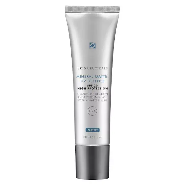 SkinCeuticals Photoprotection Mineral Matte UV Defense Protection Solaire Matifiante Visage SPF30 30ml