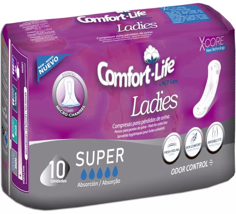 Comfort Life Compresa Super Ladies 10 Uds
