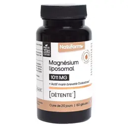 Nat & Form Vitamines & Minéraux Magnésium Liposomal 60 gélules végétales