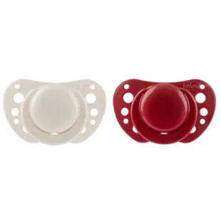 Chicco Air Sil Pacifier Red 6-16m 2 pcs