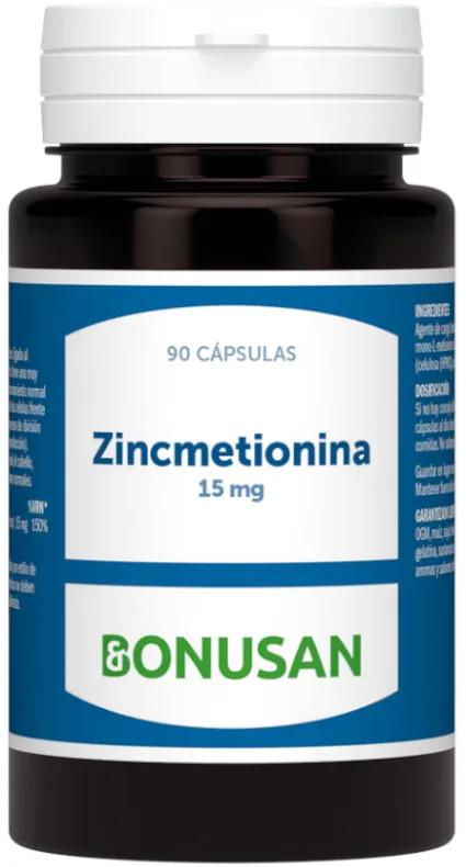 Bonusan Zincméthionine 15 mg 90 Gélules