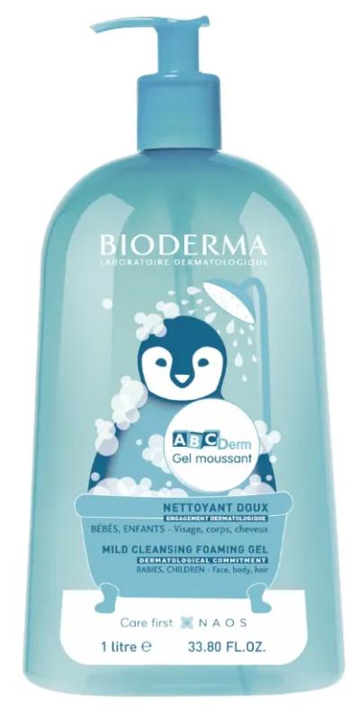 Bioderma ABCDerm Gel Moussant 1 Liter