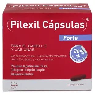 Pilexil Forte 100 Capsules + 20% Gift