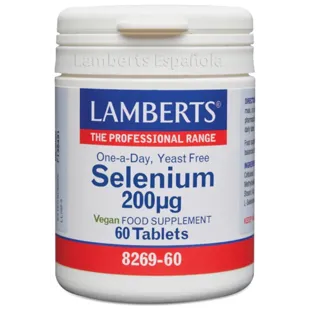 Lamberts Selenium 200mcg 60 Tablets