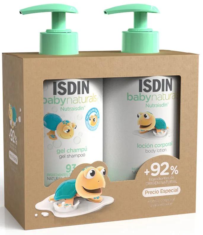 Isdin Baby Naturals Gel-Shampooing 400 ml + Lotion 400 ml